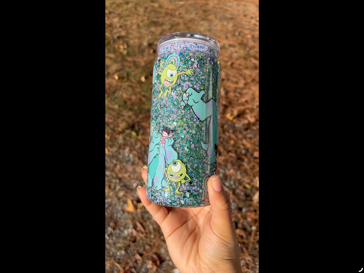 Monster Inc. 20oz Acrylic Snowglobe