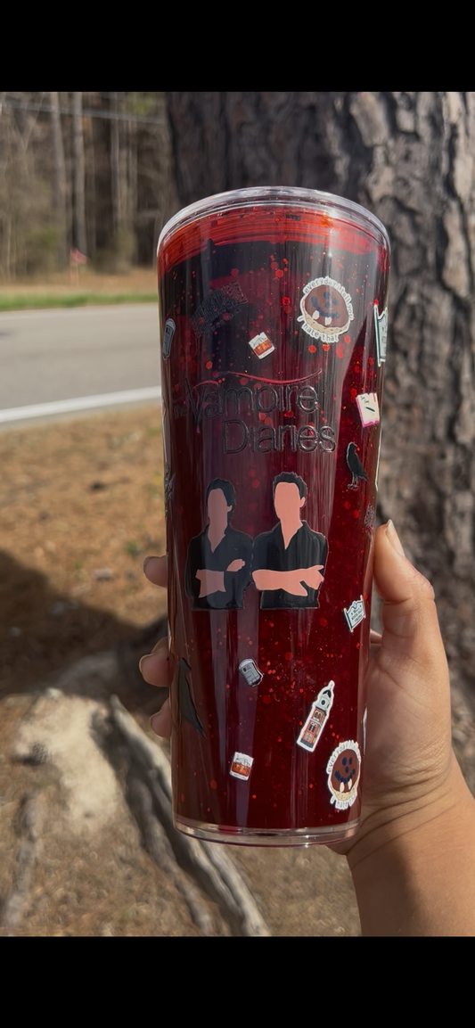 The Vampire Diaries 24oz Acrylic Snowglobe