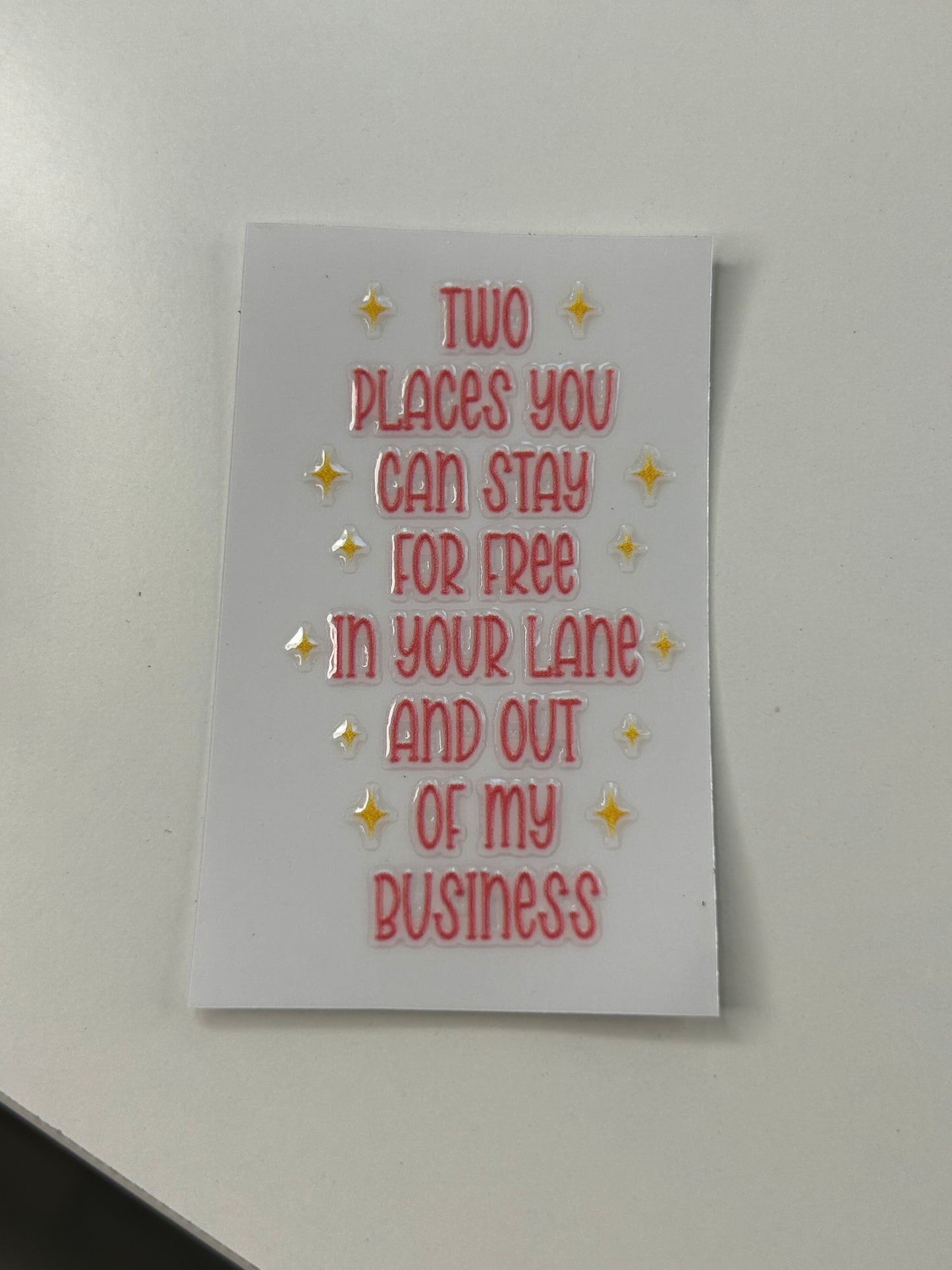 Keychain Decals