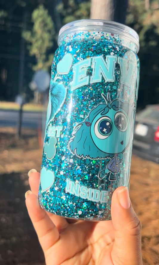 Inside Out Envy 16oz Acrylic Snowglobe