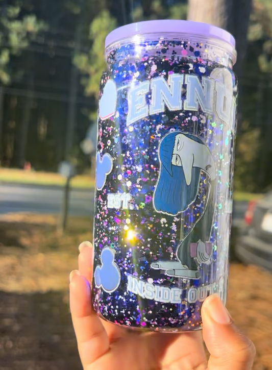 Inside Out Ennui 16oz Acrylic Snowglobe