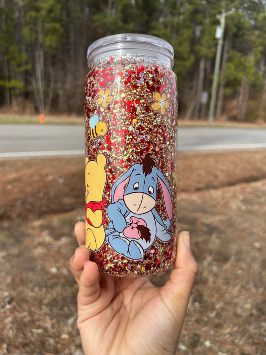 Honey Winnie The Pooh 20oz Acrylic Snowglobe
