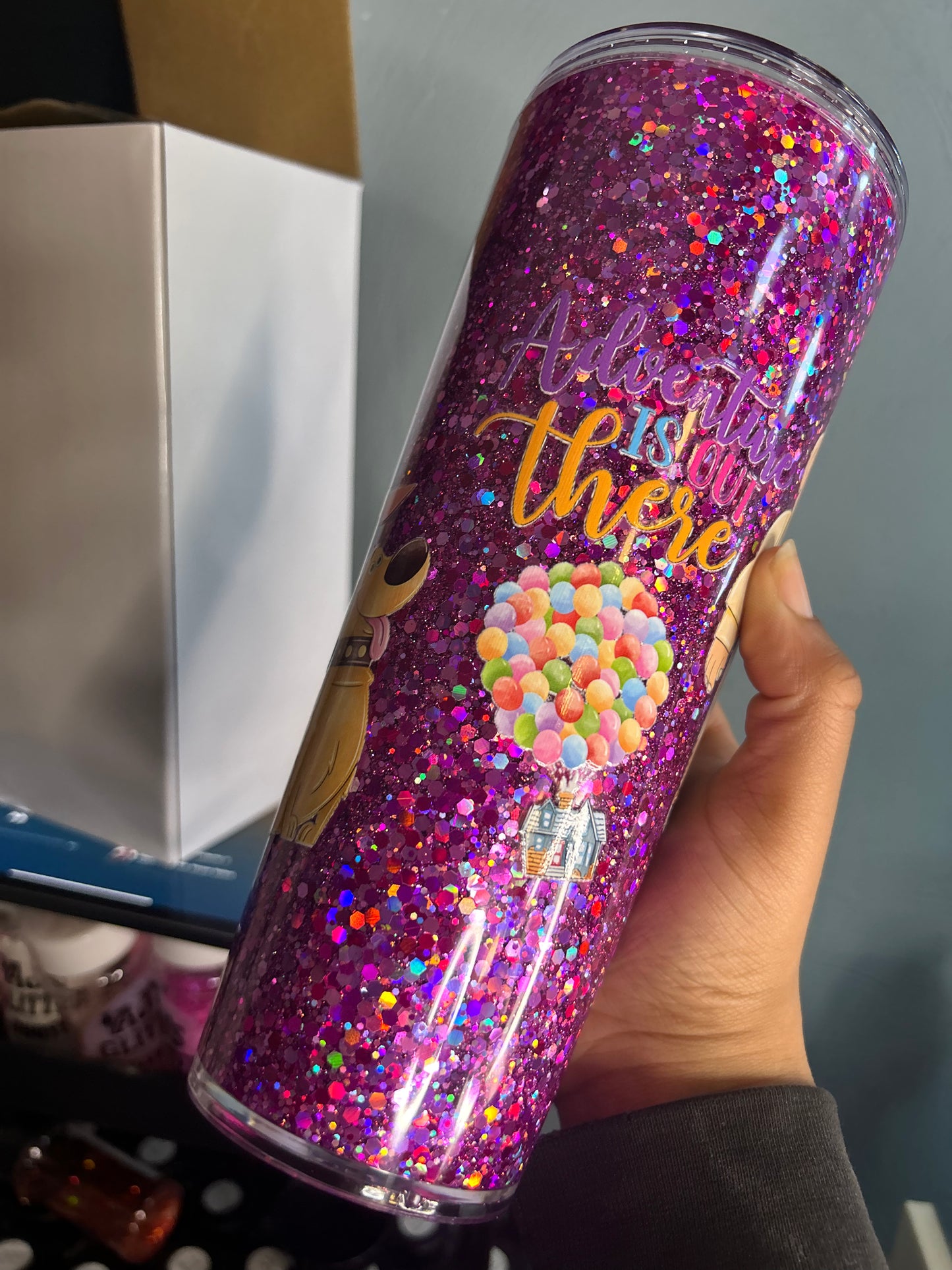 Up 24oz Acrylic Snowglobe