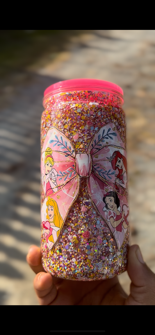 Disney Princess 16oz Acrylic Snowglobe